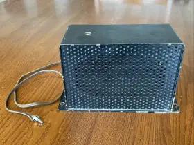 8c10paotb Quam Vintage 3.2 Ohm Loudspeaker Intercom With Housing Part No 4608 As Is Untested