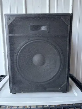 Pa-100 Radioshack Radio Shack Speaker 100w 8 Ohm Large Pa / Dj Karaoke Tested