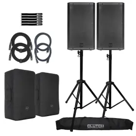 915-ax Rcf 735345468610 Art Active Powered 2-way 15 Inch Bluetooth Dj Pa Speakers W Stands 915-ax Rcf 735345468610 Art Active Powered 2-way 15 Inch Bluetooth Dj Pa Speakers W Stands