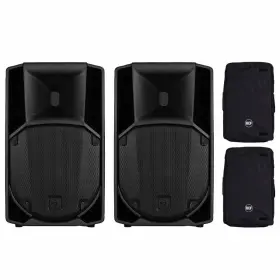 1400w Rcf 789049906657 Art 732-a Mk5 2-way 12 Inch Powered Active Dj Pa Speakers Pair W Covers