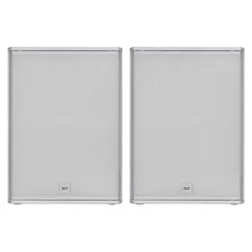 18-ax Rcf 789049908026 Sub W Professional 18 Inch Active Powered Subwoofers White Pair