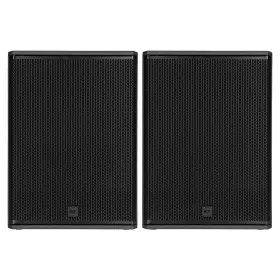 18-ax Rcf 789049908033 Sub Professional Active 18 Inch Powered Subwoofer - Black 2-pack