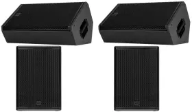 912-sma Rcf 2x Nx 12 Inch Active Stage Monitor 2100w Sub 15-ax 15 Subwoofer