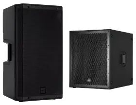 Art-945a Rcf Art 945-a 15 Inch Speaker 2100w Sub 8004-as 18 Subwoofer 2500w Mint