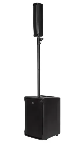 Evox-j8-blm-01 Rcf Evox-j8-blm Active Portable Column Array Pa System 12 Inch Subwoofer 1400w Blk