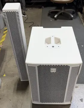 Evox12wht Rcf Evox 12 White Colum Array Speaker System - Top And Subwoofer Only