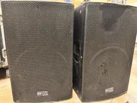 Tt25 Rcf Pair Of High Definition System Full Range Speakers - Tested And Working