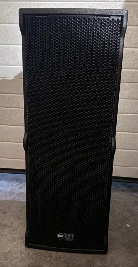 Ttw4-a Rcf Ttw 4a Dual 10in - 134db Wide 100 X 50 Touring Speaker With Rdnet