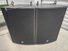 Cfx121-8 Renkus-heinz 2 Pairs 4total Speakers With Suspending Mounts