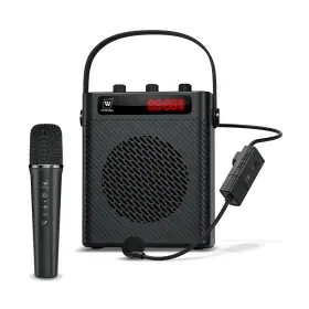 S95-rb Responsebridge Voice Amplifier Wireless Microphone/handheld Mic- 40w Portable Microphone And
