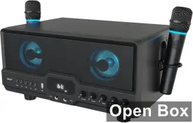 L268 Rhm Karaoke Machine Connect To Tv Via Hdmi And Optical Support 4 Mics