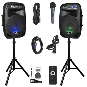 Rk Reck 710964954720 Dc 12 Portable 12-inch 1000 Watts 2-way Powered Dj/pa Speaker System Combo