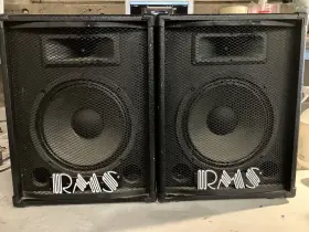 Lspm-10 Rms 2way Stage Speaker System. Rare Lspm-10 Rms 2way Stage Speaker System. Rare