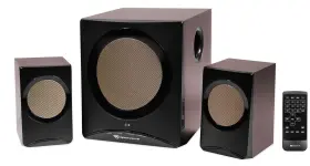 Rockville 613815618027 Rock Media Home/computer Speakers Subwoofer/bluetooth/usb/sd/fm Remote