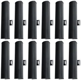Rockville 613817075569 12 Wet Array 4 Black Line Speakers For Church/school/auditorium