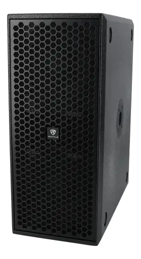 Rockville 613826662255 Titan Slim D8 Black Powered Dual 8 Inch Pro Dj Pa Subwoofer Deep Bass Sub