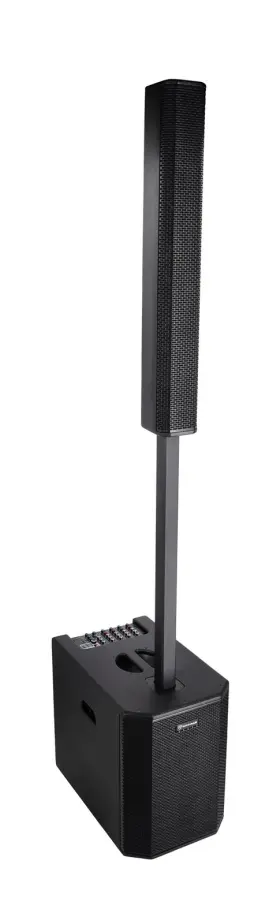Mix12c Rockville 810095685002 Titan 12 Inch Powered Column Speaker/sub 8-channel Mixer Pa System