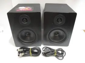 Apm5b Rockville 5.25 Inch 250w Powered Usb Studio Monitor Speakers - Black