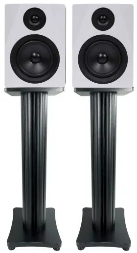 Ss28b Rockville Apm5w 2 5.25 Inch Usb Studio Monitor Speakers 28 Black Premium Stands