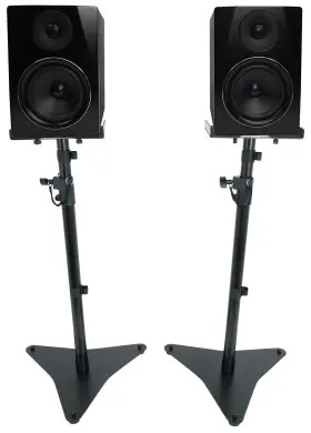 Rvsm5 Rockville Apm6b 2 6.5 Inch 350w Powered Studio Monitors Speakers Adjustable Stands
