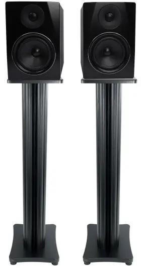 Ss36b Rockville Apm6b 2 6.5 Inch Usb Studio Monitor Speakers 36 Black Premium Stands