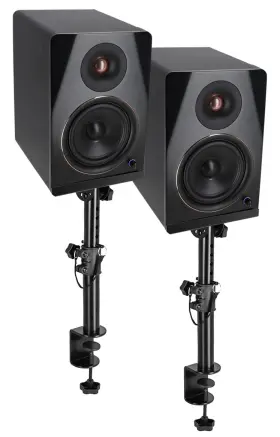 Dms75 Rockville Apm8b V2 2 8 Inch Powered Studio Monitors With Usb/bluetooth Desk Stands