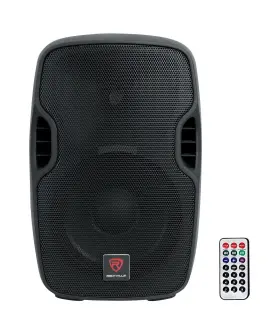 Bpa10 Rockville 10 Inch 400w Powered Pa Dj Speaker With Bluetooth Xlr 1/4 Rca