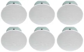 Cc8-sub Rockville 6 8 Inch Commercial/restaurant 70v Ceiling Subwoofers Rough-in Kit