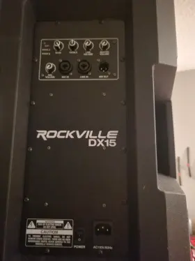 Rvss2-xlr Rockville Dx15 2 15 Inch 2000 Watt Powered Active Dj Pa Speakers Stands Cables Bag