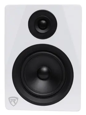 Fba-dpm5w Rockville Dpm5w 150w Peak/75w Rms 5.25 Inch 2-way Active Studio Monitor Speaker White Hig