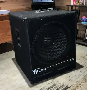 Rbg18s Rockville 18 Inch 2000 Watt Active Powered Pa Subwoofer With Dsp Limiter Pro/dj