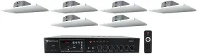 Rcs80-1 Rockville Dcs6t 6 Audio 2ft X 1ft Drop Ceiling Tile Speakers Amp For Office/restaurant Rcs80-1 Rockville Dcs6t 6 Audio 2ft X 1ft Drop Ceiling Tile Speakers Amp For Office/restaurant