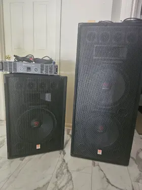 Rockville Rpa9 Pair Passive Wired Pa Speakers 900w Rms 15in Black