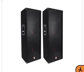 Rsg12.2 Rockville Rsg122 2 Dual 12 Inch 2000 Watt 3way 4-ohm Passive Dj/pro Audio Speaker