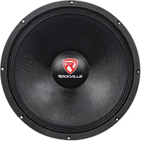 Rvw1500p8 Rockville 1500w 15 Inch Raw Dj Subwoofer 8 Ohm Sub Woofer 70oz Black