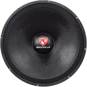 Rvw1800p8 Rockville 1800w 18 Inch Raw Dj Subwoofer 8 Ohm Sub Woofer 107oz Magnet