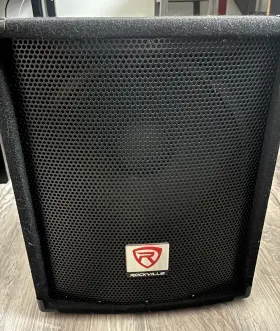 Sbg1124 Rockville 12 Inch 600 Watt Passive 4-ohm Pro Dj Subwoofer Mdf/pole Mount