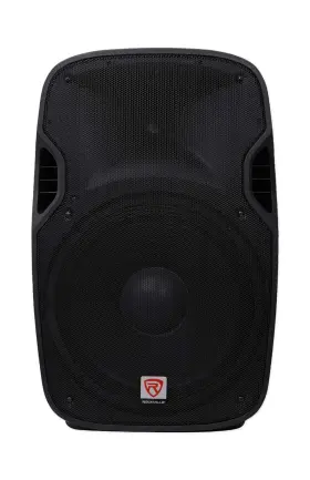 Spgn154 Rockville 15 Inch Passive 1600w Dj Pa Speaker Abs Lightweight Cabinet 4 Ohm