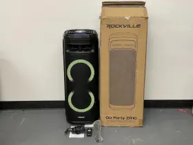 1000w Rockville Zr10 Go Party Dual 10 Inch Portable Bluetooth Speaker 1000w Rockville Zr10 Go Party Dual 10 Inch Portable Bluetooth Speaker