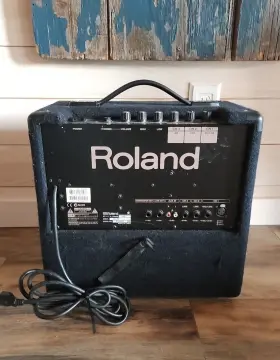 Kc-60usa Roland Kc-60 3-channel 45-watt Mixing Keyboard Amplifier Vintage