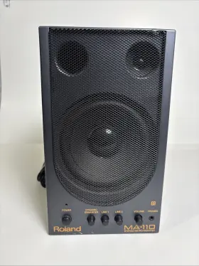 Ma-110 Roland Micro Monitor Right For Parts Or Repair Wonftt Turn On As Is