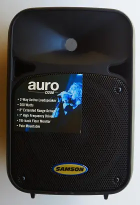 D208 Samson 809164013259 Auro 2-way Active Loudspeaker 200 Watts