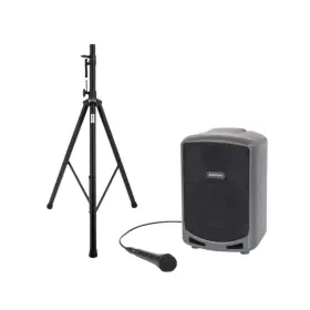 Kn-spst01 Samson K11 Expedition Express Plus 75w Rechargeable Bluetooth Pa Speaker With Stand