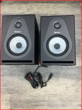 Resolv-se6 Samson Pair Of Resolv Se6 Studio Monitor Speakers - 6 Inch Woofer Great Condition