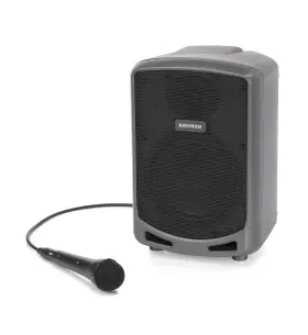 Samson Technologies 613817127176 Expedition Express 75w Portable Pa Rechargeable Speaker With Bluetooth Mic