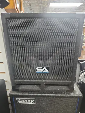 Seismic Audio 445038518555 Powered 10 Inch Subwoofer Cabinet Tested Really-mini-tremor