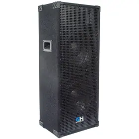 Gh212l Seismic Audio Dual 12 Inch 2-way Pa Speaker Cabinet 625w Rms Passive
