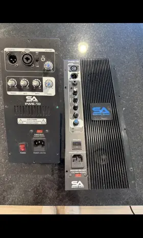 Pws-10 Seismic Audio Pwb-12 Powered Speaker Amplifier Modules Tested Workingpair Pws-10 Seismic Audio Pwb-12 Powered Speaker Amplifier Modules Tested Workingpair