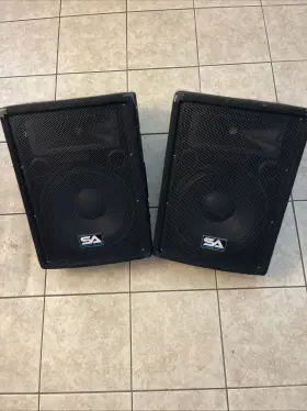 Sa-12mt Seismic Audio Professional 12 Inch Stage Speakers Model