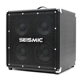 Seismic Audio Sa-rift 46g 4x6 Inch Bass Guitar Speaker Cabinet Compact Monitor Cab Sa-rift 46g